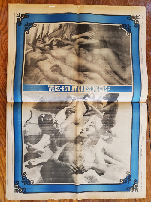 Screw newspaper vintage porn