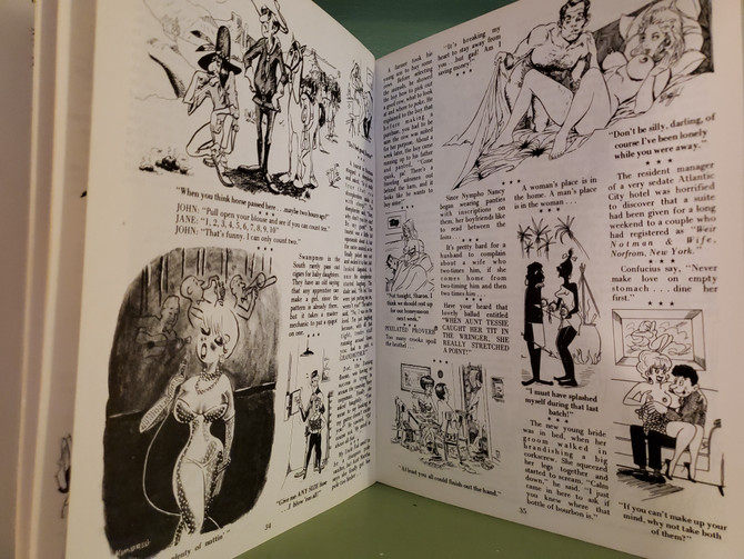 Adult Naughty Humor Sex to Sexty 20 Ye Olde Comic Book Magazine Gag Gift Joke Cartoon Mid Century Modern Retro Vintage Novelty