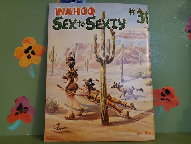 Adult Naughty Humor Sex to Sexty 31 Wahoo Comic Book Magazine Gag Gift Joke Cartoon Mid Century Modern Retro Vintage Novelty