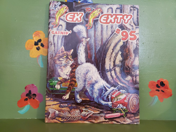 Sex to Sexty catnip comic book