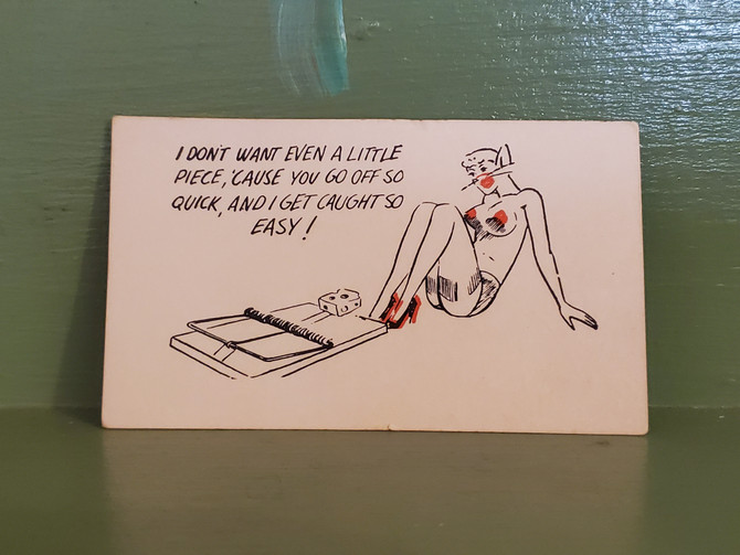 Pinup Mouse Trap business card