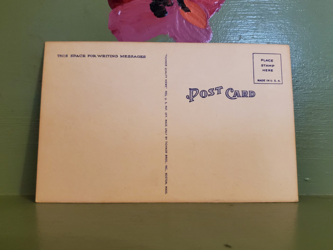 Humor Postcard Gag Gift Joke Cartoon Novelty Clean Monotonous Life Mid Century Modern Retro Vintage