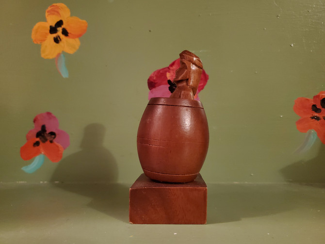 Adult Naughty Humor Gag Gift Joke Sex Barrel Man Pop Up Penis Novelty Mid Century Modern Retro Vintage