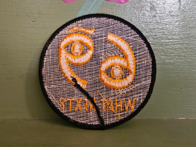 Humor Patch 69 What Next Gag Gift Joke Cartoon Novelty Mid Century Modern Retro Vintage