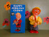Wind Up Masturbating Clown jerk off penis Toy
