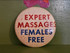 Vintage pinback button expert massages females free
