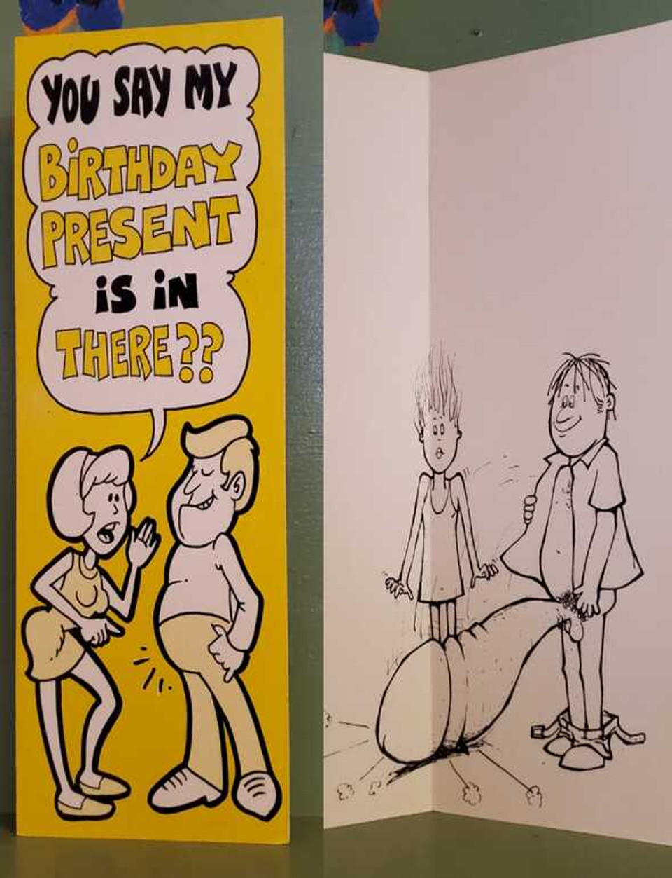 Vintage adult sex greeting cards newspaper books comics