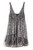 [Sample] Collette, black kisses mid dress