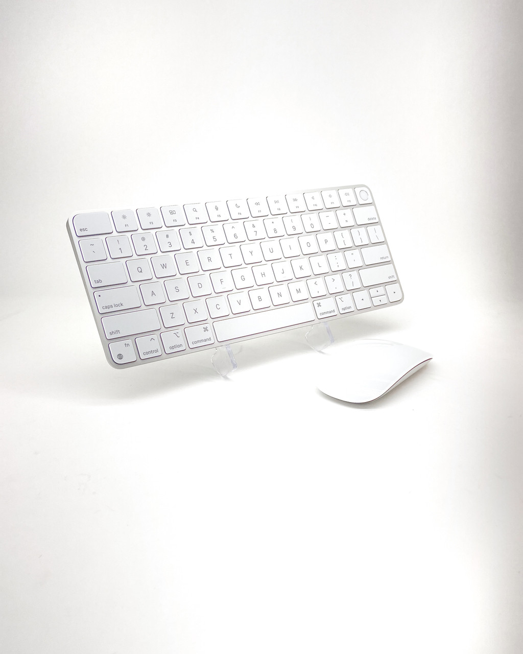 Apple Magic Keyboard with Touch ID and Magic Mouse 2 Bundle - Silver -  Excellent Condition
