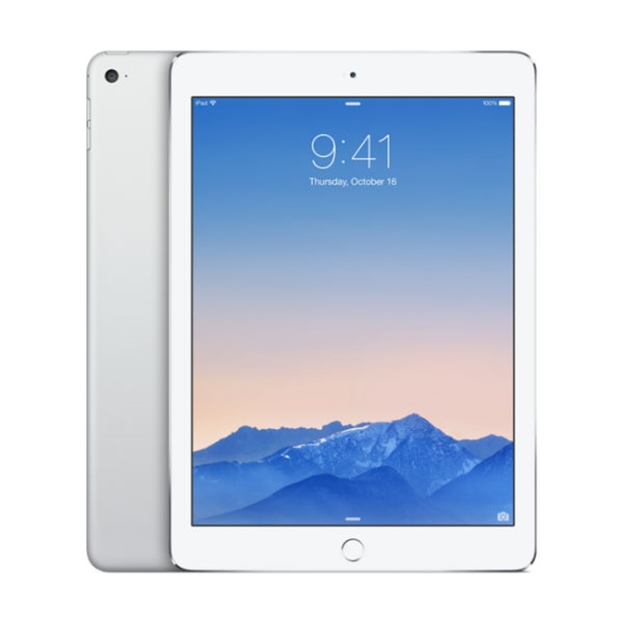 Apple iPad Air 2 Wi-Fi 64GB - Silver MGKM2LL/A - Excellent Condition*