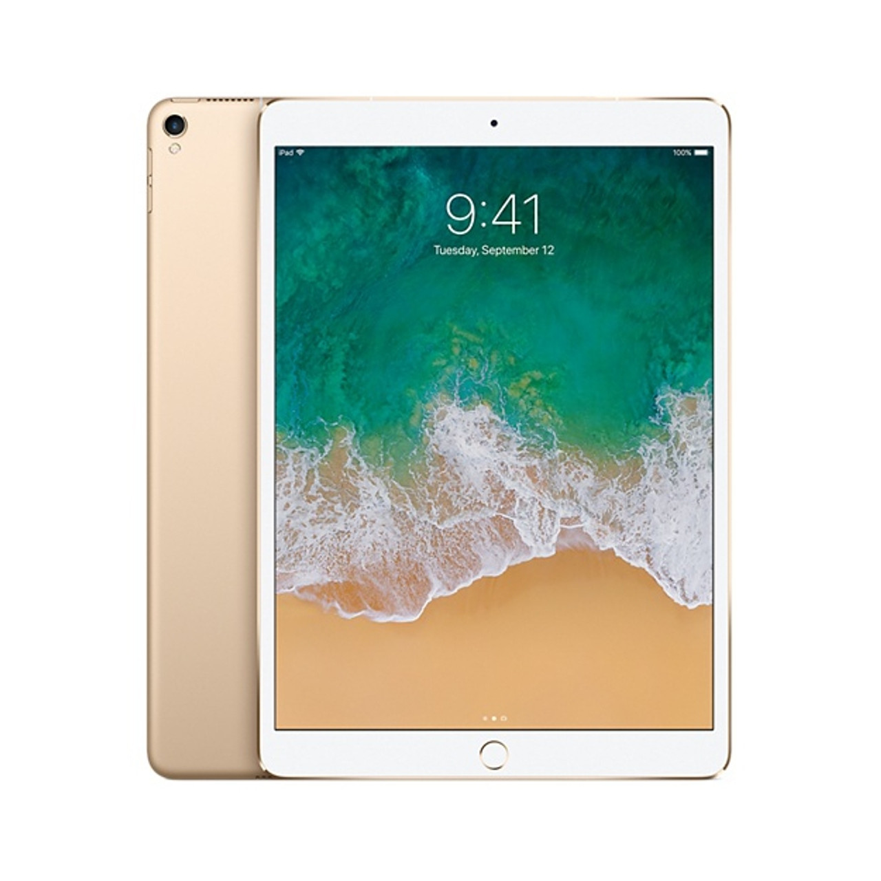 Apple iPad Pro 10.5-inch Wi-Fi + Cellular (Unlocked) 256GB - Gold MPHW2LL/A  - Very Good Condition
