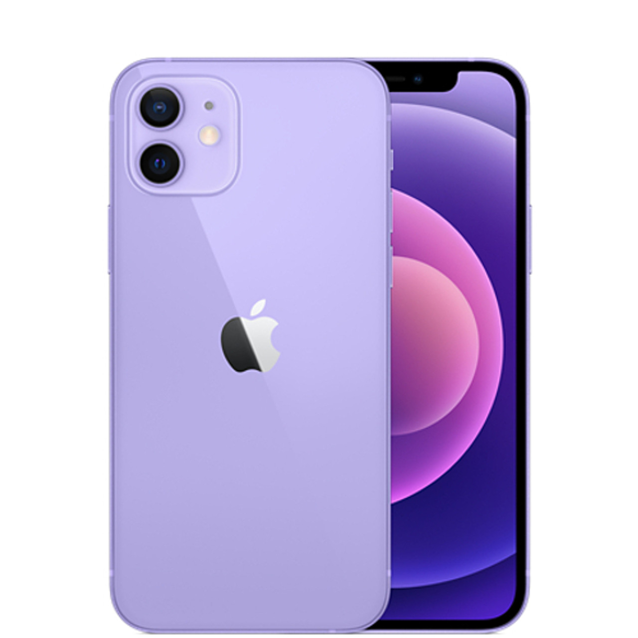 Fair Condition*: Apple iPhone 12 (ATu0026T) 64GB - Purple MJMX3LL/A