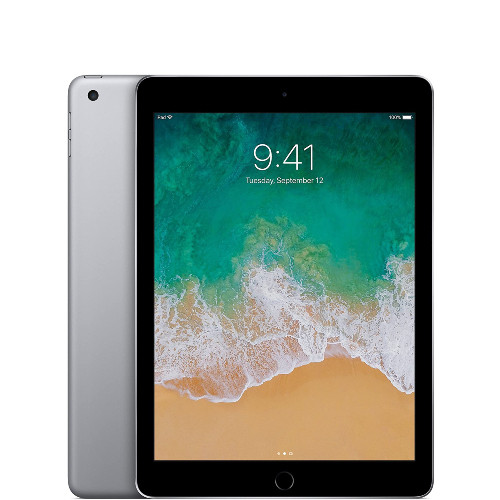 iPad (5th Gen) 32GB Wi-Fi - Space Gray by Apple - Fair condition - US$52.55