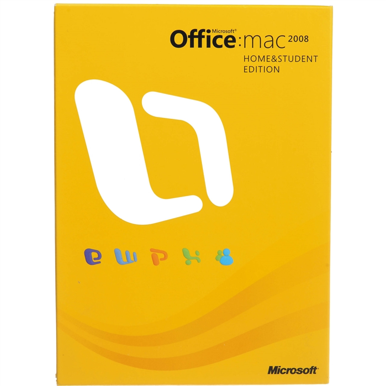 Microsoft Office 2008 for Mac Home & Student Edition - Good Condition