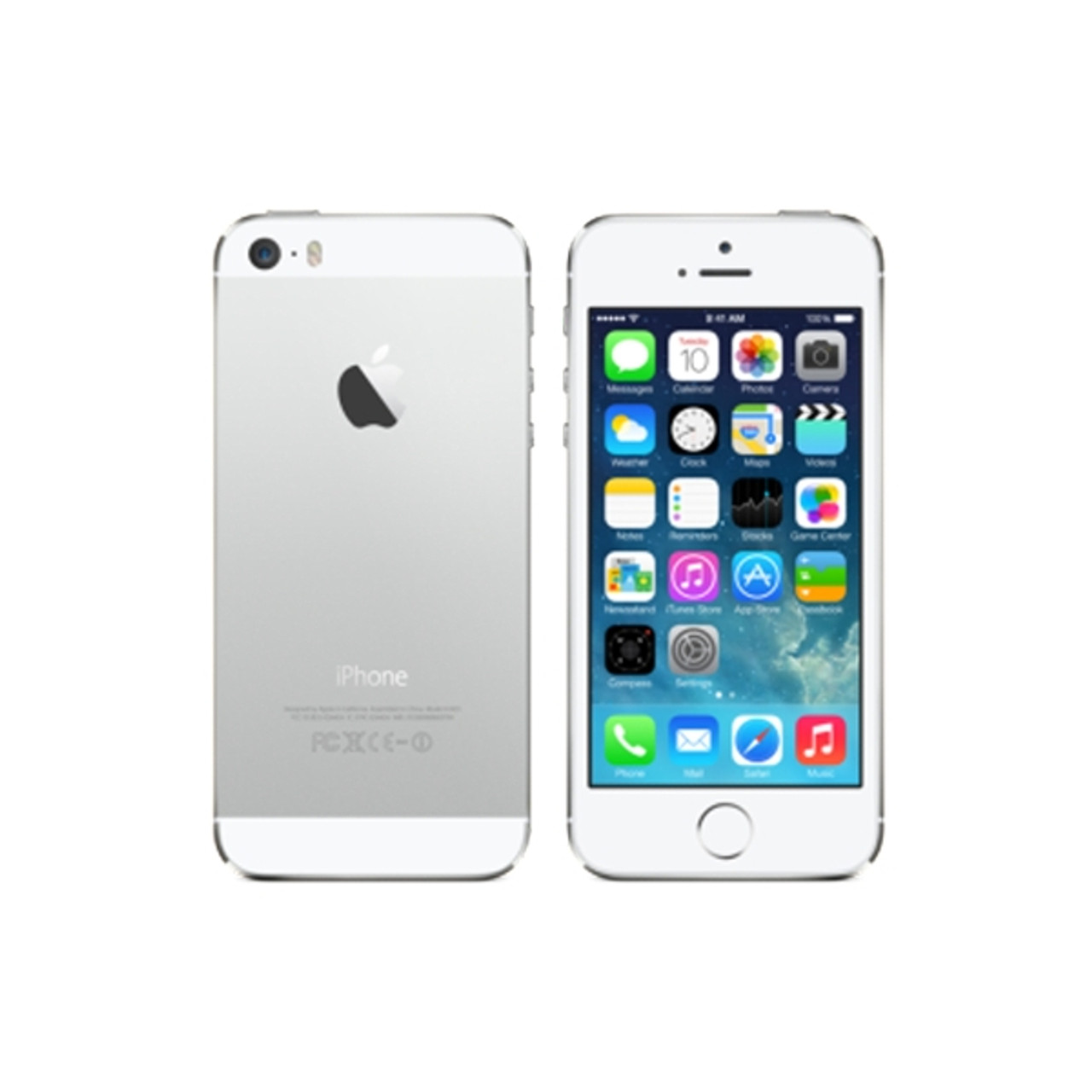 Apple iPhone 5s (AT&T) 16GB - Silver ME306LL/A - Excellent