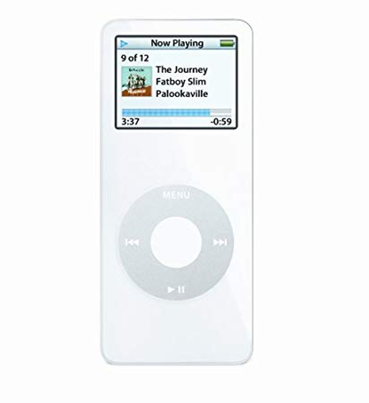 Apple iPod nano (1st Generation) 1GB - White MA350LL/A - Good Condition