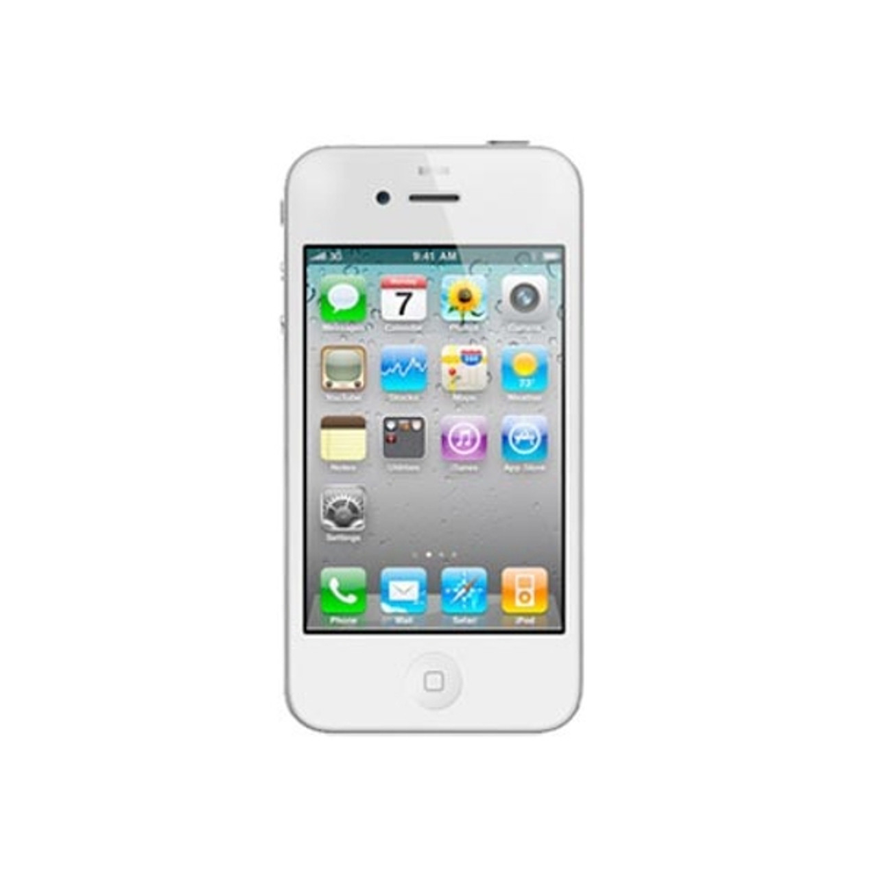 【美品】 iPhone 4s 16GB ホワイト（au）iOS 5.1.1 Apple iPhone 4S -16GB-White(Factory Unlocked) Cell Phone