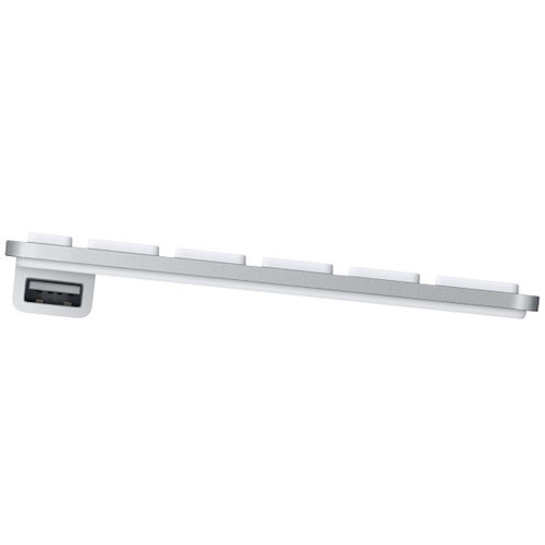 Apple Aluminum Keyboard with Numeric Keypad MB110LL/B 1 - Good Condition by Apple - Image 3