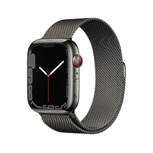 Fair Condition*: Apple Watch (Series 7, 41mm Cellular, Green Stainless Steel)