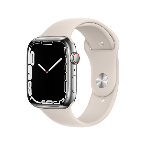 Fair Condition*: Apple Watch (Series 7, 41mm, Silver Titanium)