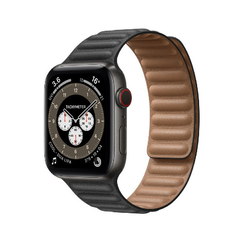 Fair Condition*: Apple Watch (Series 6, 44mm Cellular, Space Black Titanium)