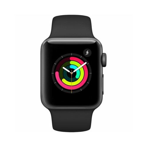 Fair Condition*: Apple Watch (Series 3, 42mm, Space Black Stainless Steel)
