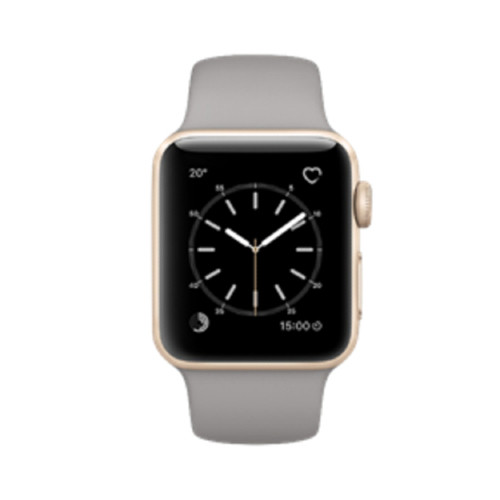 Fair Condition*: Apple Watch (Series 2, 38mm Cellular, Gold Stainless Steel)