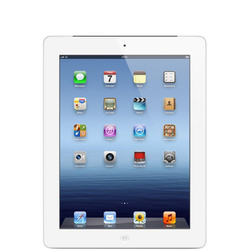 Fair Condition*: iPad (4th Gen) 128GB Wi-Fi - White