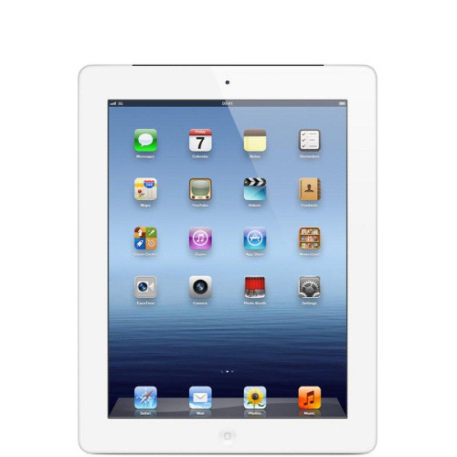 Fair Condition*: iPad (3rd Gen) 16GB Wi-Fi + Cellular - White