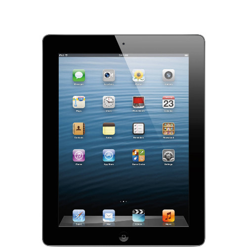 Clearance*: iPad (4th Gen) 128GB Wi-Fi + Cellular - Black
