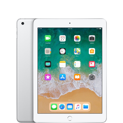 Clearance*: iPad (6th Gen) 128GB Wi-Fi + Cellular - Silver
