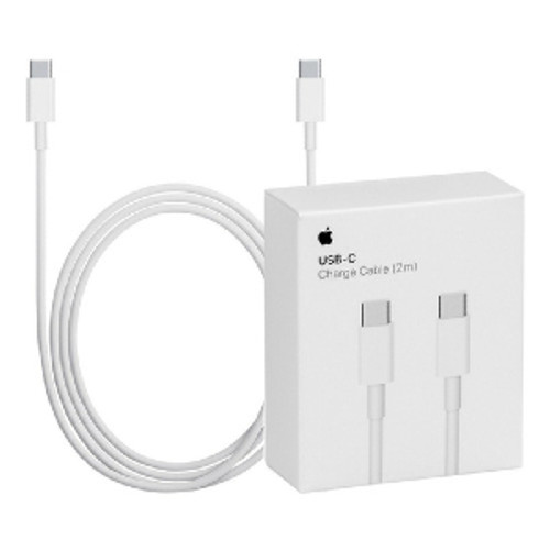 Apple USB-C Charge Cable (2.0 m) White MLL82AM/A | mac of all trades