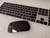 Apple Magic Keyboard with Numeric Keypad and Magic Mouse 2 Bundle - Silver and Black - Excellent Condition