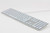 Matias RGB Backlit Wired Aluminum Keyboard (Silver) - Factory Sealed