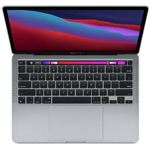Apple MacBook Pro 13-inch M1 Chip with 8-Core CPU and 8-Core