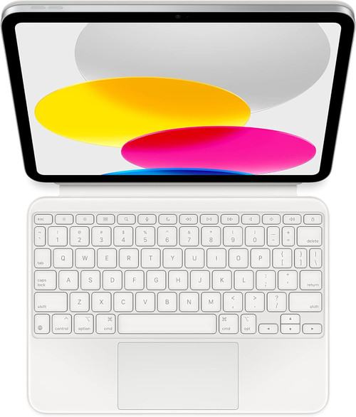 Apple Magic Keyboard Folio for iPad Pro (10th Gen) - White | mac
