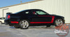 Ford Mustang FASTBACK ONE Boss Style Side Door Body Stripes Vinyl Graphics Decal Kit 2005 2006 2007 2008 2009