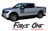 Ford F-150 FORCE ONE DIGITAL Appearance Package Hockey Side Door Vinyl Graphic Decal Kit for 2009-2014 or 2015 2016 2017 2018 2019