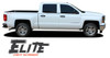 Chevy Silverado Pin Stripe ELITE Upper Body Door Accent Vinyl Graphic Decals Kit 2014 2015 2016 2017 2018