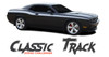 Dodge Challenger CLASSIC TRACK Upper Door Accent Body Line Striping Vinyl Graphic Kit 2011 2012 2013 2014 2015 2016 2017 2018 2019 2020 2021 2022 2023