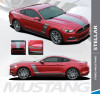 Ford Mustang STELLAR BOSS Hood and Side Door Body Vinyl Graphic Decals Stripes Kit 2015 2016 2017
