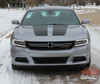 Dodge Charger RECHARGE 15 Split Hood and Rear Quarter Panel Sides Vinyl Graphic Decals and Stripe Kit 2015 2016 2017 2018 2019 2020 2021 2022 2023