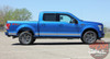 Ford F-150 ROCKER TWO Lower Door Rocker Panel Body Stripes Vinyl Graphic Decals Kit 2015 2016 2017 2018 2019