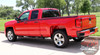 Chevy Silverado BREAKER Upper Body Line Door Accent Rally Side Vinyl Graphic Decal Stripe Kit for 2014 2015 2016 2017 2018 Models