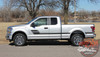 Ford F-150 ELIMINATOR Side Door Hockey Stick Rally Stripes Vinyl Graphics Decals Kit for 2015 2016 2017 2018 2019