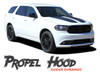 Dodge Durango PROPEL HOOD Dual Double Stripes Decals Vinyl Graphics Kit 2011-2024 Models