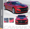 2019 2020 2021 2022 2023 2024 Chevy Camaro Center Stinger Hood Stripe SHOCK Decals Vinyl Graphics Kit