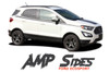 Ford EcoSport Door Stripes Vinyl Graphics AMP SIDES Decal Kit 2013 2014 2015 2016 2017 2018 2019 2020 2021 2022