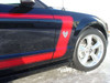 FASTBACK 1 : 2005-2009 Ford Mustang Boss Style Side Door Vinyl Graphics Rally Decal Striping Kit