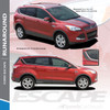 RUNAROUND : 2013-2019 Ford Escape Upper Body Line Vinyl Graphics Decal Stripe Kit